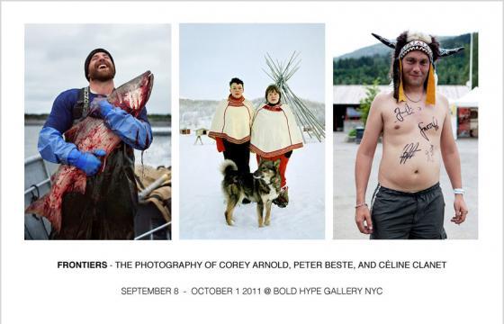 Reminder: FRONTIERS The Photography of Corey Arnold, Peter Beste, and Céline Clanet @ Bold Hype