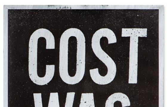 "Cost Was Here" Print