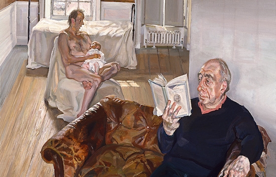 Paint as Flesh/Flesh as Paint: Lucian Freud's 'Monumental' Exhibition @ Acquavella Gallery