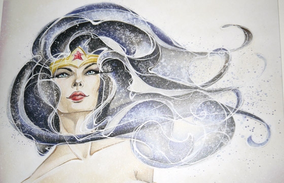 DC Comics "We Can Be Heroes" Art Auction @ Comic Con 2013