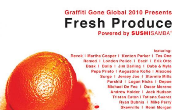 Sesper creates video for Graffiti Gone Global's FRESH PRODUCE at Basel