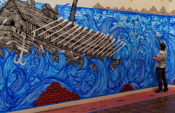 Juxtapoz Presents: Andrew Schoultz @ Monterey Museum of Art (video)