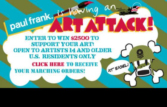 Paul Frank Art Attack x Juxtapoz: Enter Today