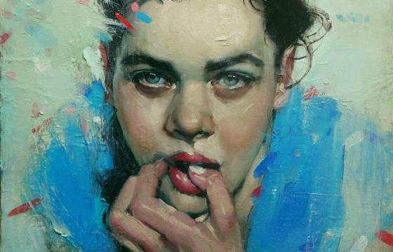 Sensuous, Tactile Oil Paintings by Malcolm Liepke