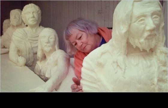 The Butter-Cow Lady Dies at Age 81