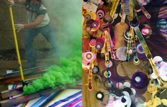 Firework Drawings by Rosemarie Fiore