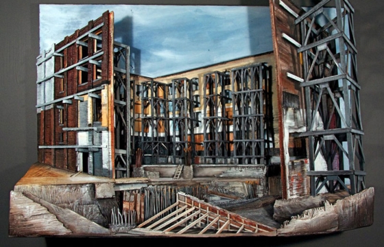 3D Architectural Dioramas by Heather Kocsis