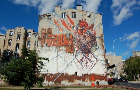 Anatomical Heart Mural by Lump