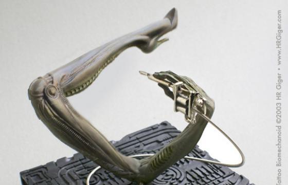 HR Giger's Tattoo Biomechanoid