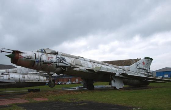 Phlegm Paints the Side Of a Sukhoi Jet