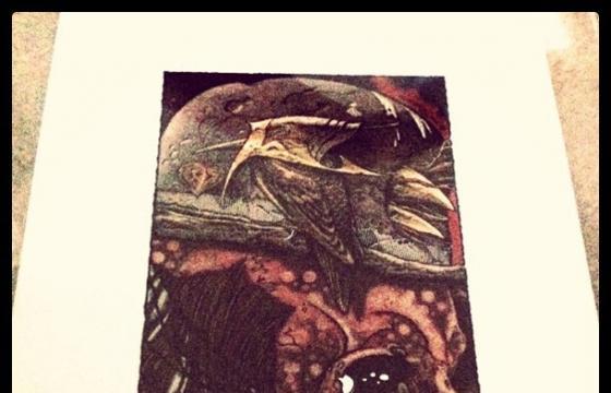 Juxtapoz Viewer Army: Pushead @ Comic Con 2011