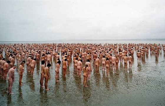 Naked Sea: Spencer Tunick Dead Sea Installation