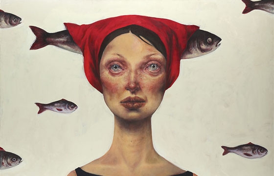 Paintings by Iranian Artist Afarin Sajedi