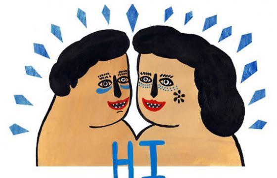 Laura Gee's Comical Text Illustration