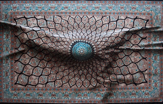 Oil Paintings of Carpets by Antonio Santin