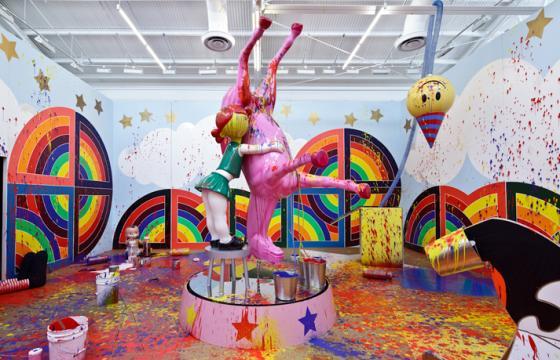 Richard Jackson's "The LIttle Girl's Room" @ David Kordansky Gallery, LA