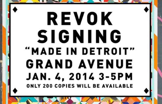 REVOK: Book Signing @ MOCA, January 4, 2014