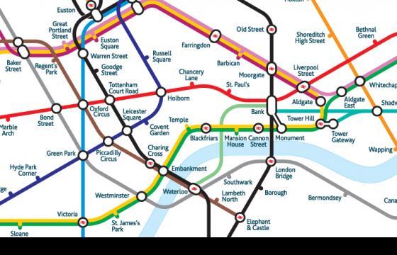 Mark Noad Reimagines the Fabled London Underground Map