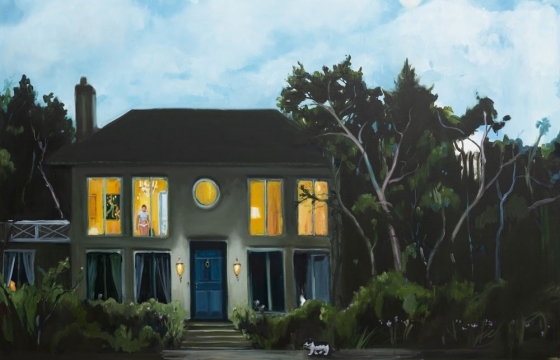 Karyn Lyons Paints "The End of the Night"