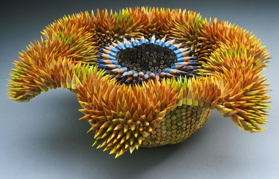 Jennifer Maestre's Pencil Sculptures