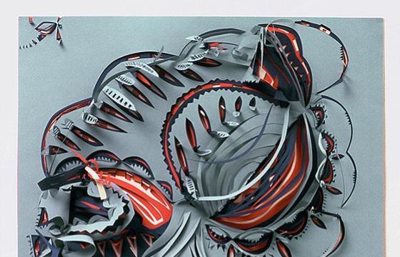 Simone Lourenco's Cut Paper Linework
