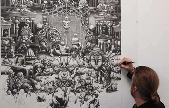 Graphite Drawings by Joe Fenton