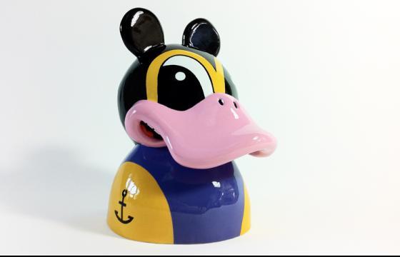 HuskMitNavn's Mickey Duck Sculpture