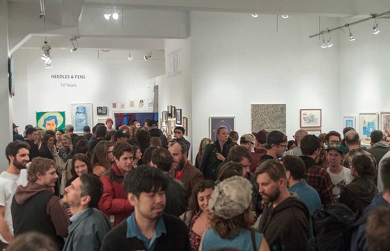 Gallery View: Needles & Pens 10 Year Anniversary Show