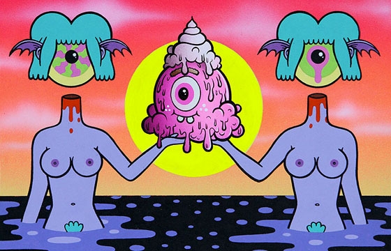 Psychedelic Erotica from Oliver Hibert