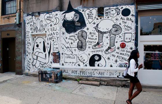 New Swampy Mural in Brooklyn