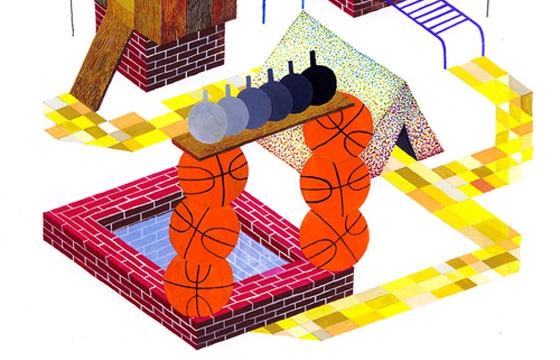 Benjamin Thomas Rawson: Abstract B-Ball Jams