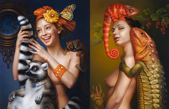 Hyper-real Paintings by Lilia Mazurkevich