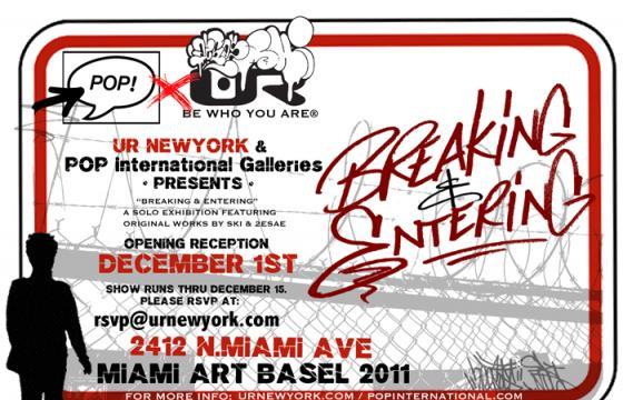 Art Basel: UR NEW YORK by 2ESAE and SKI 