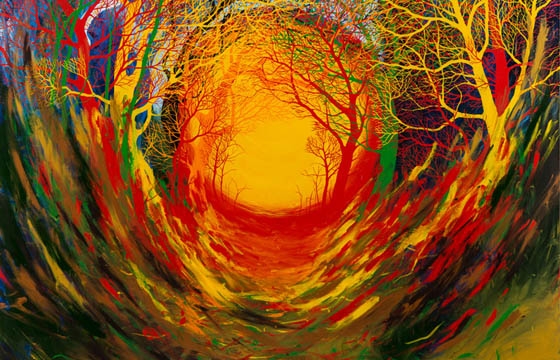 Stanley Donwood "Far Away Is Close At Hand in Images of Elsewhere" @ The Outsiders, London