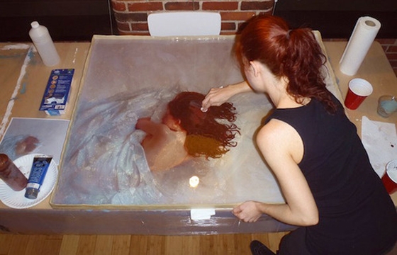 Resin Paintings by Jessica Dunegan