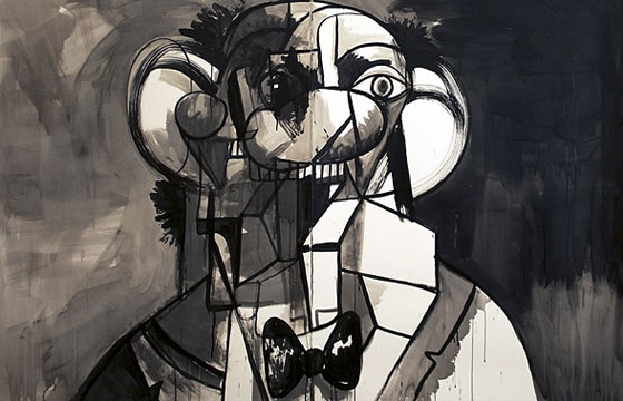 George Condo "Ink Drawings" @ Skarstedt Gallery, London