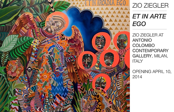 "Et In Arte Ego" : Zio Ziegler @ Antonio Colombo Gallery, Milan