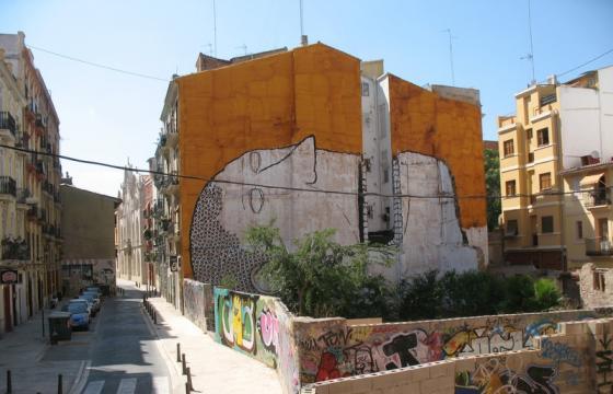 Blu in Valencia, Spain