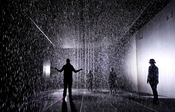 Random International's "Rain Room" @ MoMA, NY
