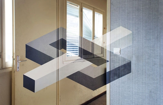 Geometrical Optical Illusions by Fanette Guilloud