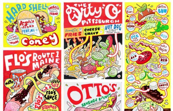 10 New Prints from Food Artist, Hawk Krall