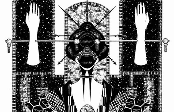 Black and White Drawings by Helen Vine