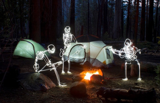 LED Lightpainting by Darren Pearson (aka Darius Twin)