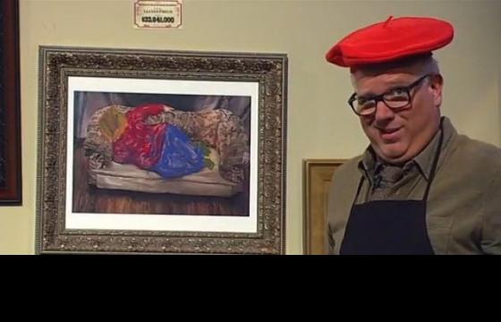 Glenn Beck Makes Artwork: We Recommend He Keeps His Day Job 