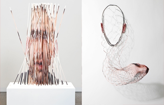 Hand-Cut Photographs by Justine Khamara