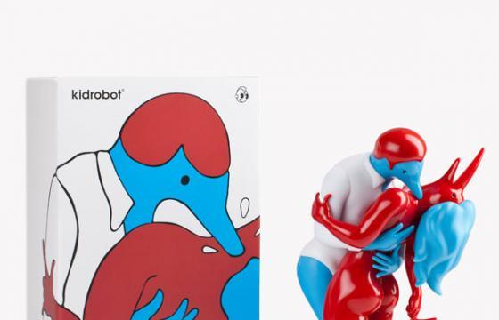 Parra x Kidrobot "Pierced" Vinyl sculpture
