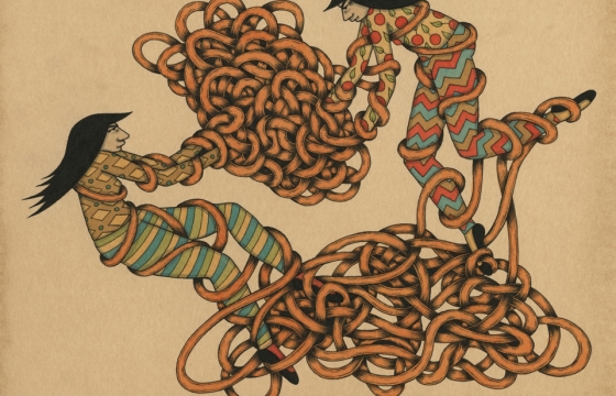Preview: Mel Kadel "Tied Up" @ Merry Karnowsky Gallery, LA
