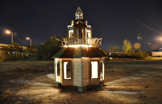 Swoon's Musical Architecture for New Orleans on Kickstarter