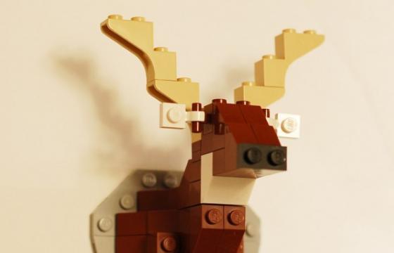 LEGO Taxidermy by David Cole