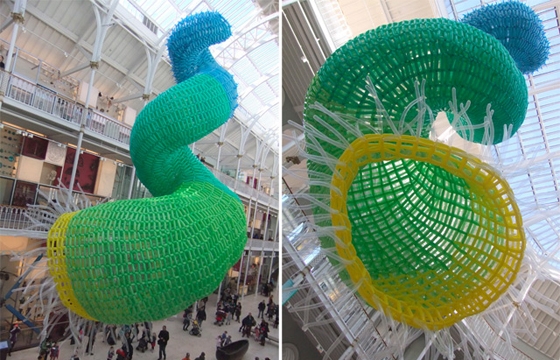 10,000 Balloon Installation by Jason Hackenworth